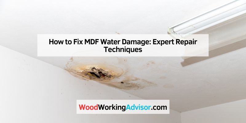 How to Fix MDF Water Damage