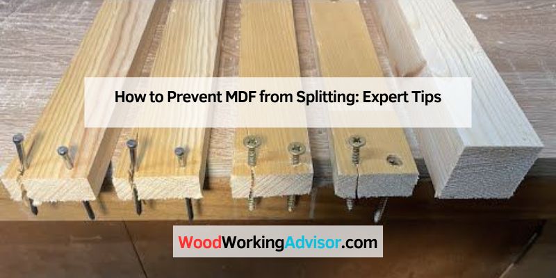 How to Prevent MDF from Splitting