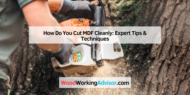 How Do You Cut MDF Cleanly: Expert Tips & Techniques