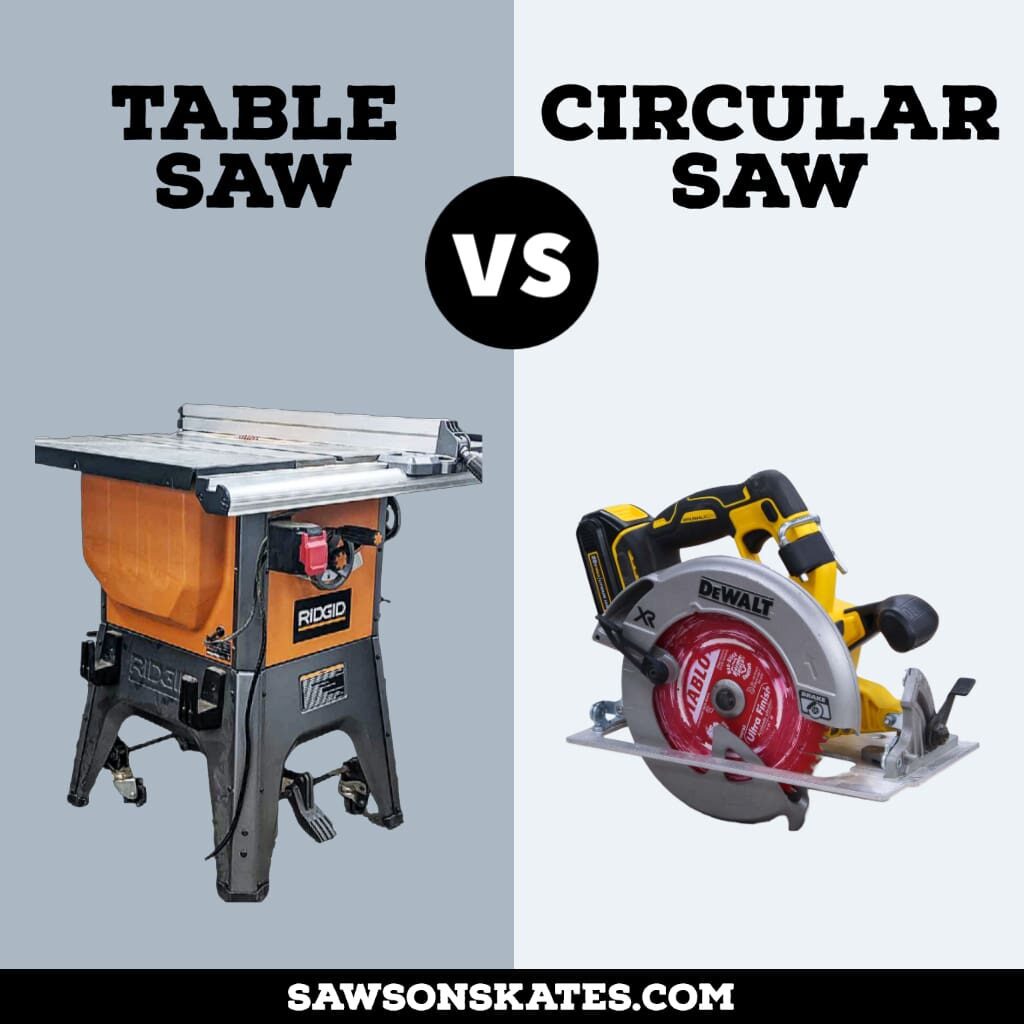 Circular Vs Table Saw