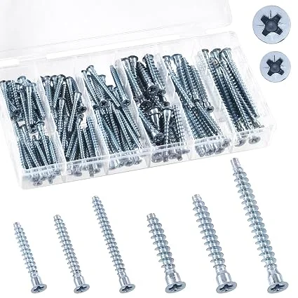 Confirmat screw assortment kit for MDF and particleboard