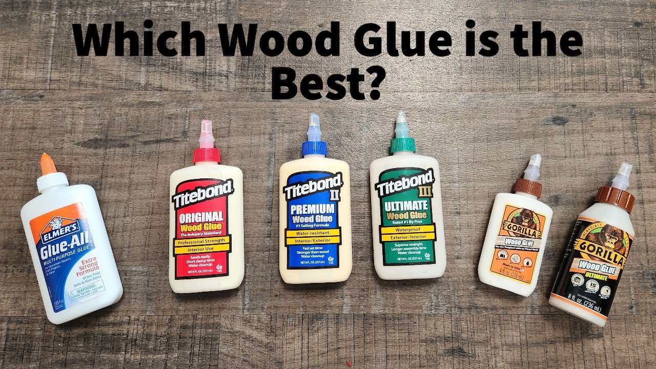 Elmer'S Glue Vs Wood Glue