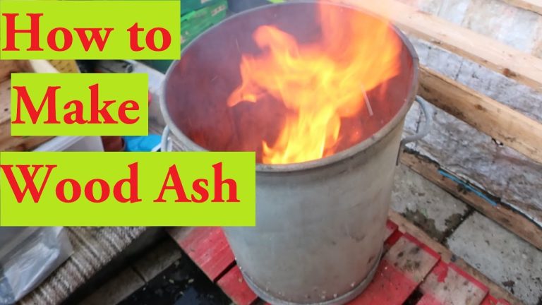 How to Make Wood Ash