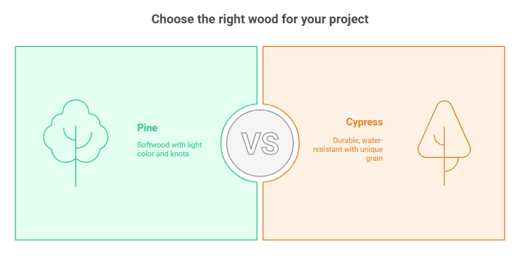 Pine Vs Cypress