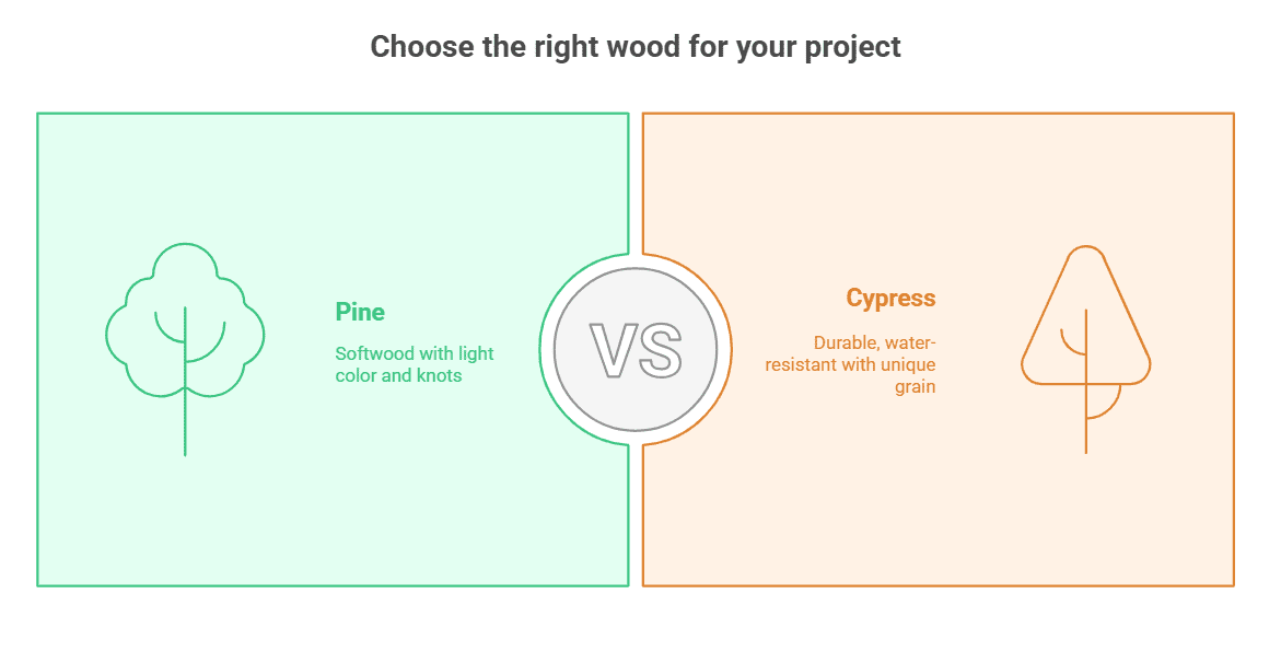 Pine Vs Cypress