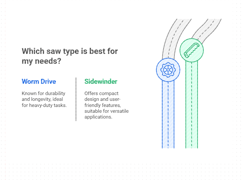 Worm Drive Vs Sidewinder