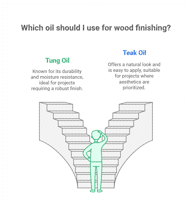 Tung Oil Versus Teak Oil