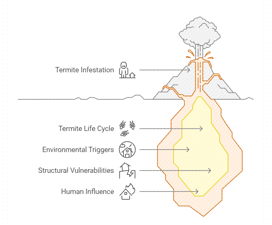 Why Do Termites Suddenly Appear? Uncover Hidden Causes