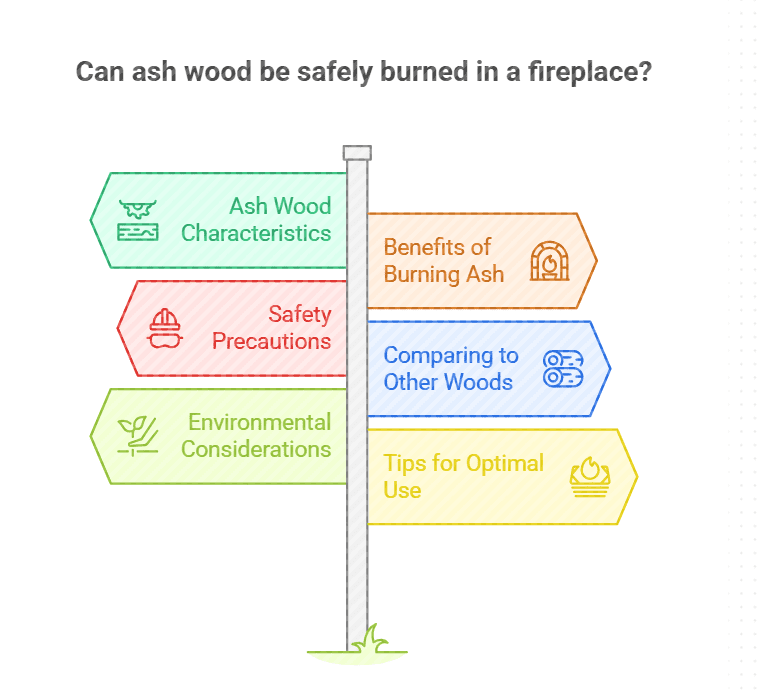 Can You Burn Ash Wood in a Fireplace Safely