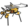 DEWALT 10-Inch Jobsite Table Saw with Rolling Stand