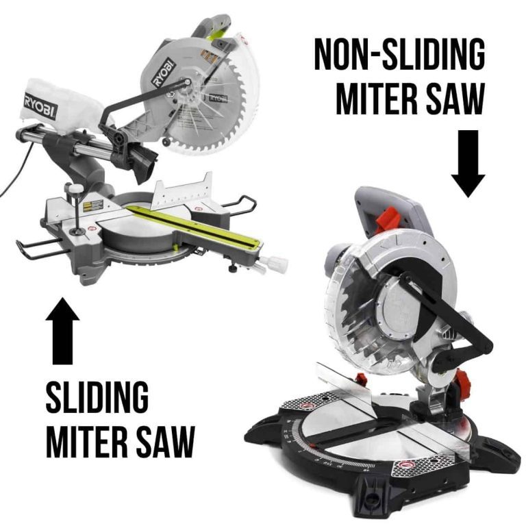 Sliding Miter Saw Vs Miter Saw
