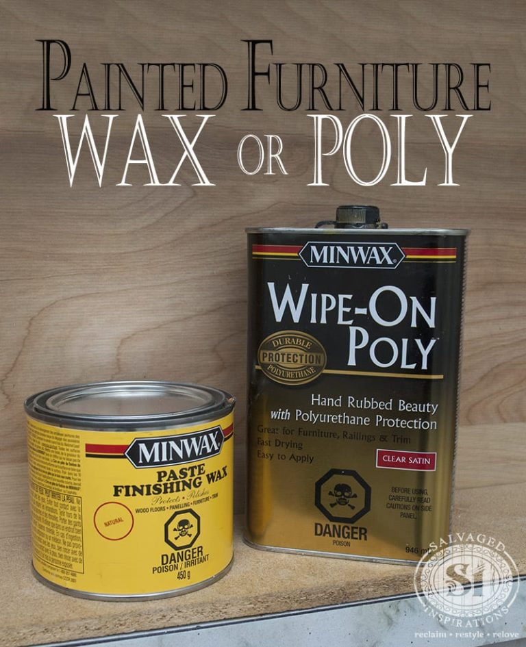 Wax Vs Polyurethane Furniture
