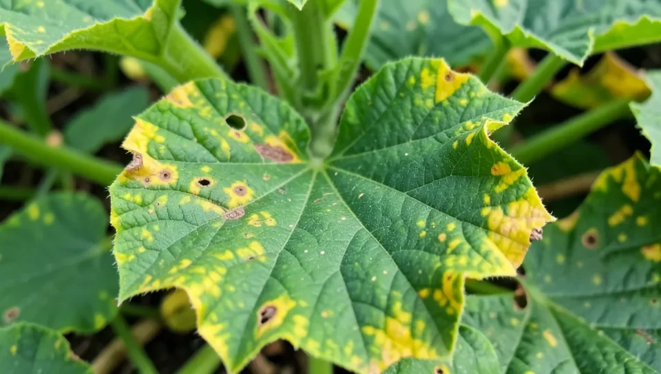 Yellowing along the leaf edges is a real sign of potassium deficiency in zucchini