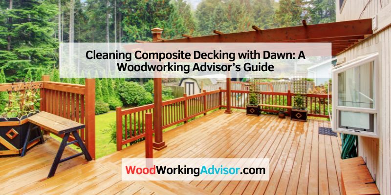 Cleaning Composite Decking with Dawn