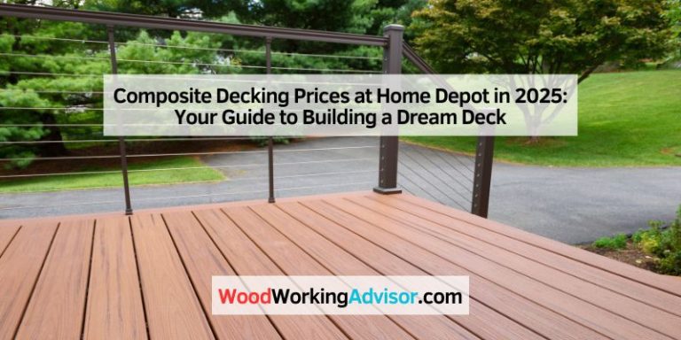 Composite Decking Prices at Home Depot in 2025