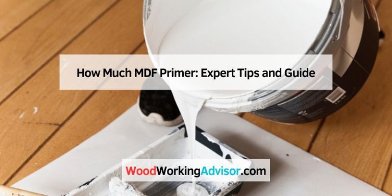 How Much MDF Primer