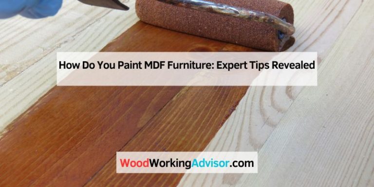 How Do You Paint MDF Furniture