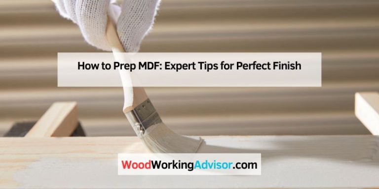 How to Prep MDF
