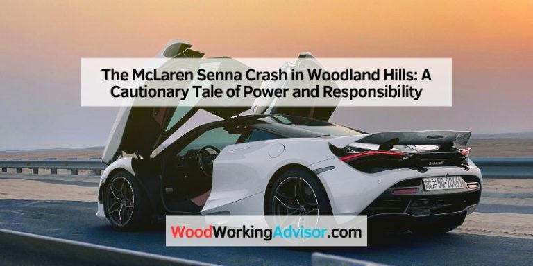 The McLaren Senna Crash in Woodland Hills