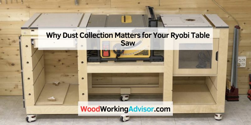 Why Dust Collection Matters for Your Ryobi Table Saw