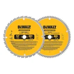 DEWALT DW3128P5 12-inch 80-tooth crosscutting miter saw blade