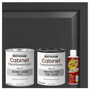 Rust-Oleum Cabinet Transformations complete coating kit for refinishing MDF cabinets