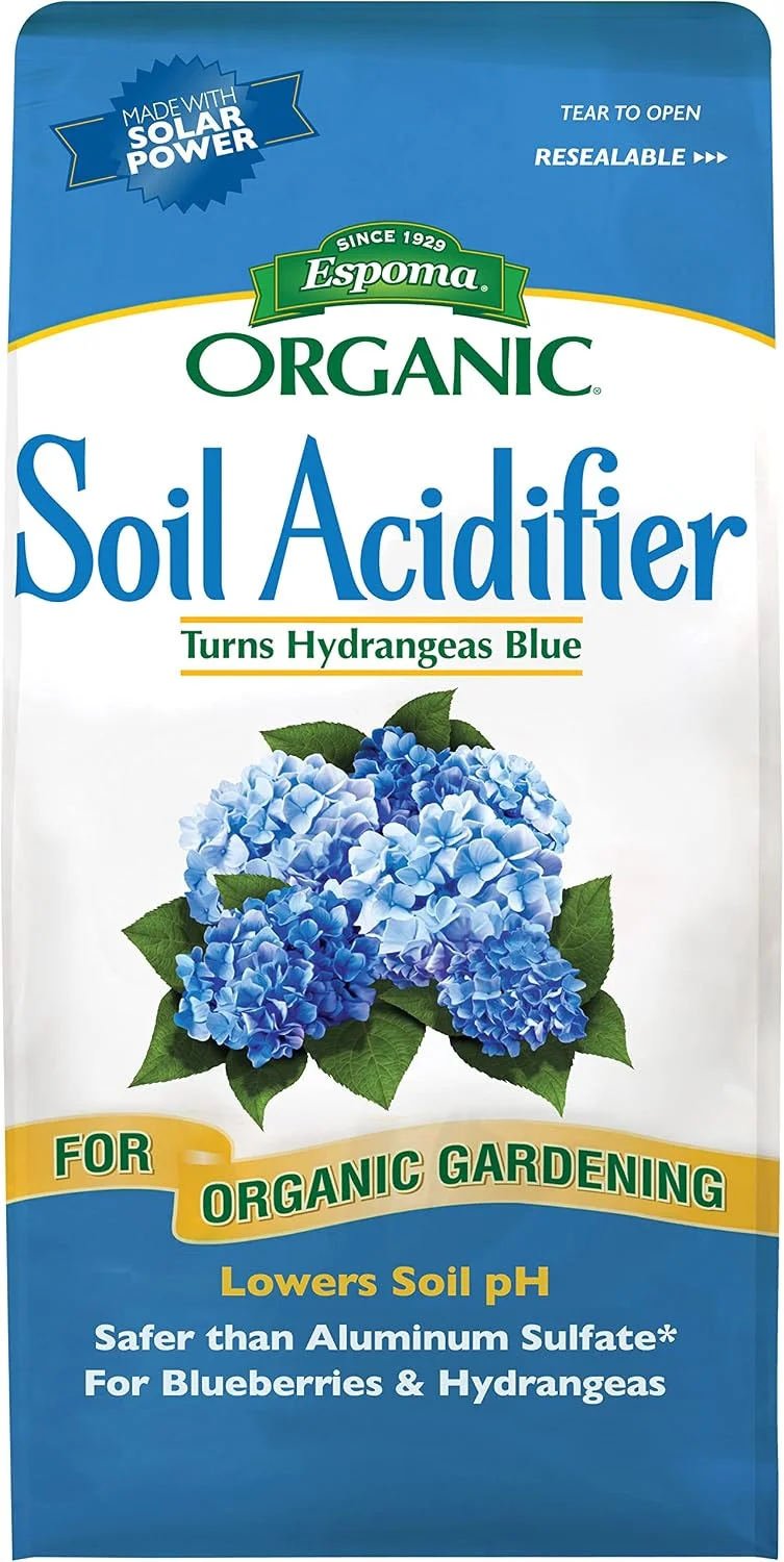 Espoma Organic Soil Acidifier 6 lb bag, granular elemental sulfur soil amendment