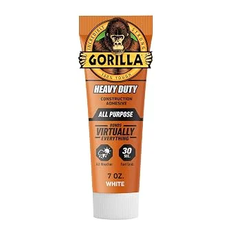 Gorilla Heavy Duty Construction Adhesive squeeze tube