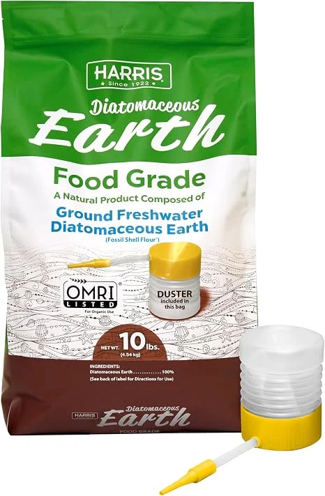 Harris food grade diatomaceous earth for chicken dust baths