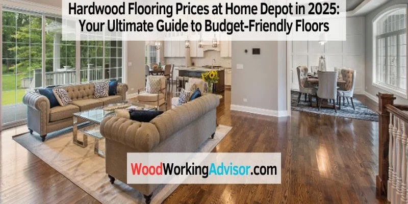 Living room with hardwood flooring