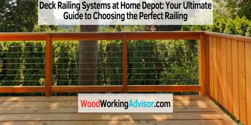 Wood deck railing system with cable infill