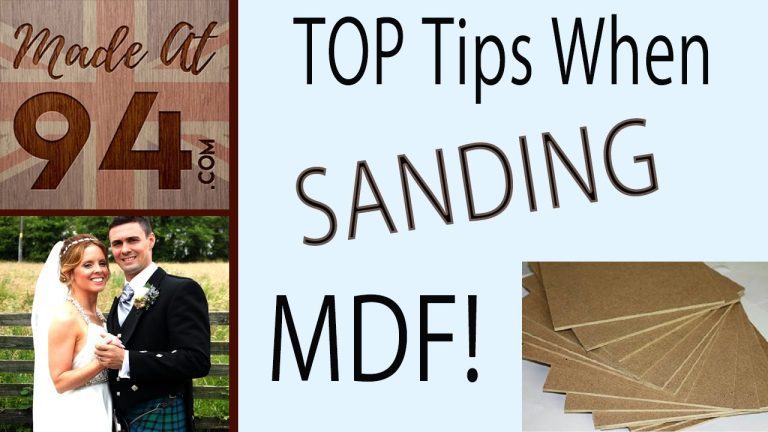 Is It Safe to Sand Mdf