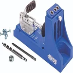 Kreg K4 pocket hole jig with drill bit and screws