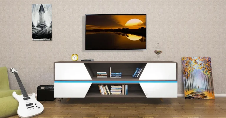 modern MDF cabinet furniture in living room showing durable panel construction