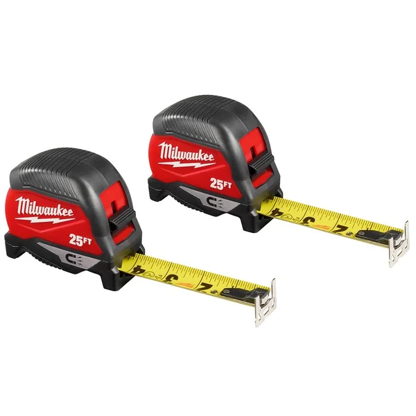 Milwaukee 25 ft compact magnetic tape measure