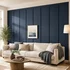 Nuanchu MDF panelling wall kit 98 x 95 in floor to ceiling