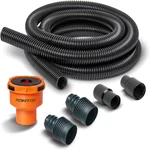 POWERTEC 70511 vacuum hose dust collection kit