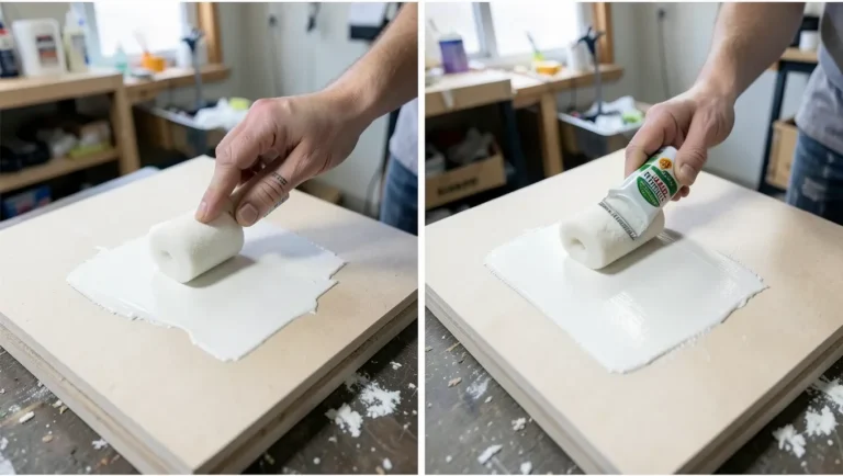 Priming an MDF panel before topcoat paint
