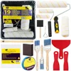 Bates 19-piece paint roller kit for walls