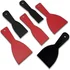 Qualihome Putty Knife Set, 6 Flexible Scrapers