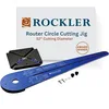 Rockler Ellipse router circle cutting jig