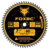 FOXBC 7-1/4 inch 60-tooth fine finish circular saw blade