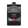 Minwax wipe-on polyurethane satin finish for ash wood