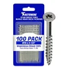 Fastenere 305 stainless steel #10 x 2-1/2 inch deck screws, 100 pack