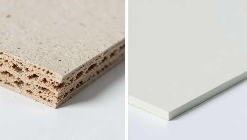 Raw MDF edge fuzz versus a properly primed, sealed edge
