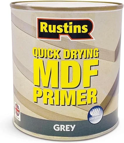 Rustins Quick Drying MDF Grey Primer