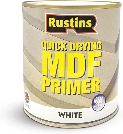 Rustins Quick Drying MDF White Primer, 500ml