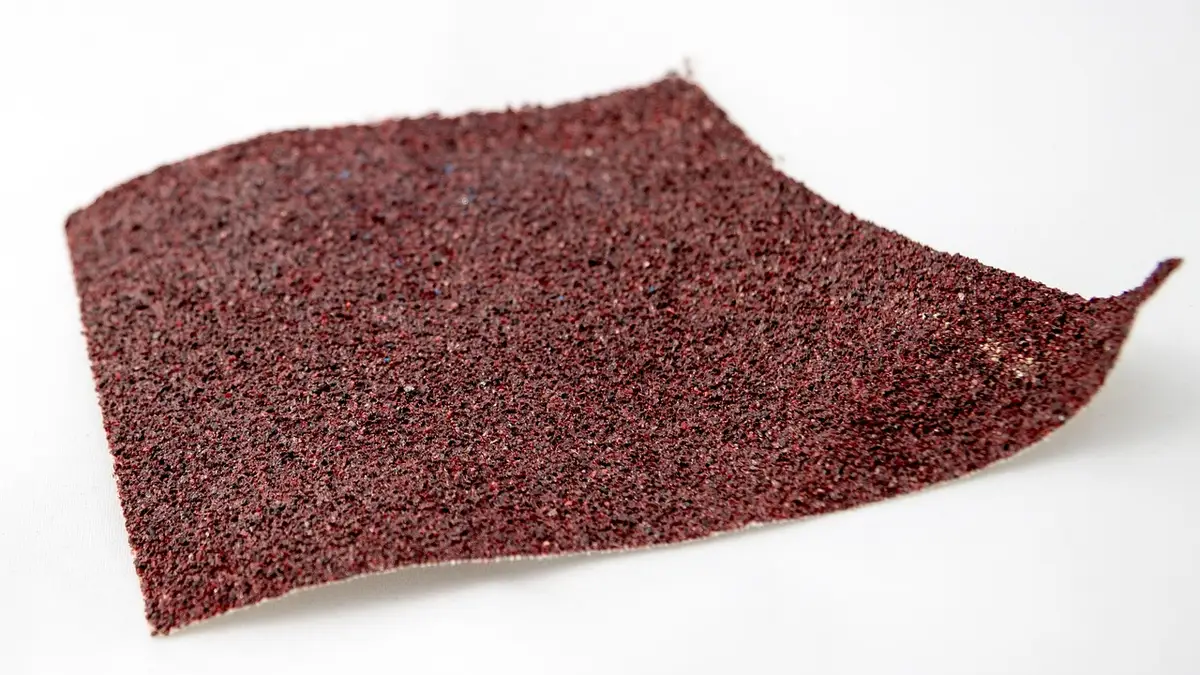 Fine sandpaper used to smooth MDF furniture before priming and painting