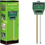 SONKIR 3-in-1 soil pH, moisture, and light meter MS02