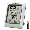 TempPro TP50 digital hygrometer showing humidity and temperature